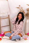 Pink Multicolor Knit Sweater - Shop Kendry Collection Boutique