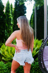 Pink Smocked Tube Top - Shop Kendry Collection Boutique