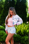 Smocked Tube Top - Pink