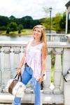 Pink Snake Skin Tank Top - Shop Kendry Collection Boutique Online