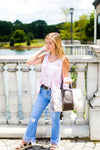 Pink Snake Skin Tank Top - Shop Kendry Collection Boutique Online