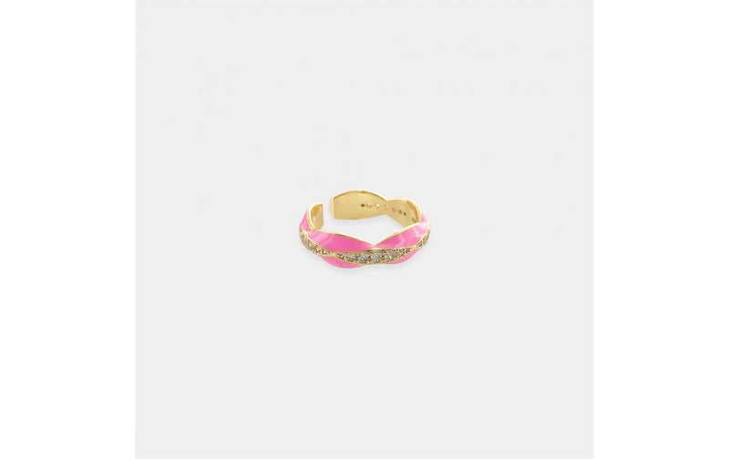 Enamel Adjustable Rings