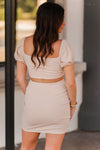 Puff Sleeve Cutout Mini Dress - Shop Kendry Collection Boutique 