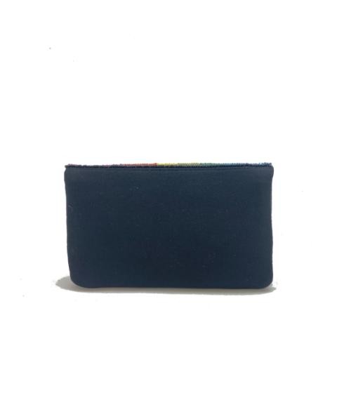 Rainbow Stripe Beaded Crossbody Purse - Kendry Collection Boutique