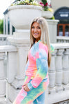 Rainbow Tie Dye Set Pullover - Kendry Collection Boutique