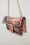 Red Python Print Clear Crossbody Bag - Kendry Collection Boutique