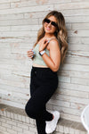 Sage Green Daisy Knit Tank Top - Shop Kendry Collection Boutique