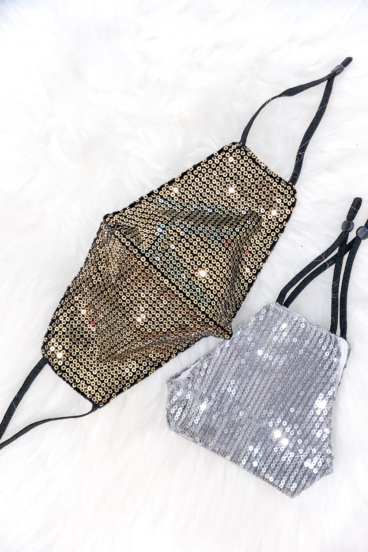 Sequin Leopard Face Masks - Shop Cute Face Masks Online At Kendry Collection Boutique