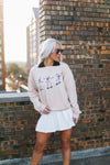Skating Skeletons Tan Crewneck Sweatshirt - Shop Kendry Collection Boutique