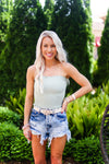 Smocked Tube Top - Sage Green - Shop Kendry Collection Boutique