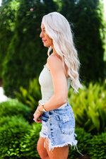Smocked Tube Top - Sage Green - Shop Kendry Collection Boutique