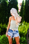 Smocked Tube Top - Sage Green - Shop Kendry Collection Boutique