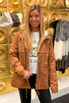 Black Fleece Lined Parka Coat - Shop Kendry Collection Boutique