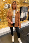 Black Fleece Lined Parka Coat - Shop Kendry Collection Boutique