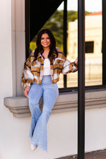 Tan Plaid Jacket - Shop Kendry Collection Boutique