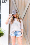 Taupe Knit Light Weight Sweater - Shop Kendry Collection Boutique 