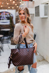 Taupe Silk One Shoulder Tie Blouse - Shop Kendry Collection Boutique