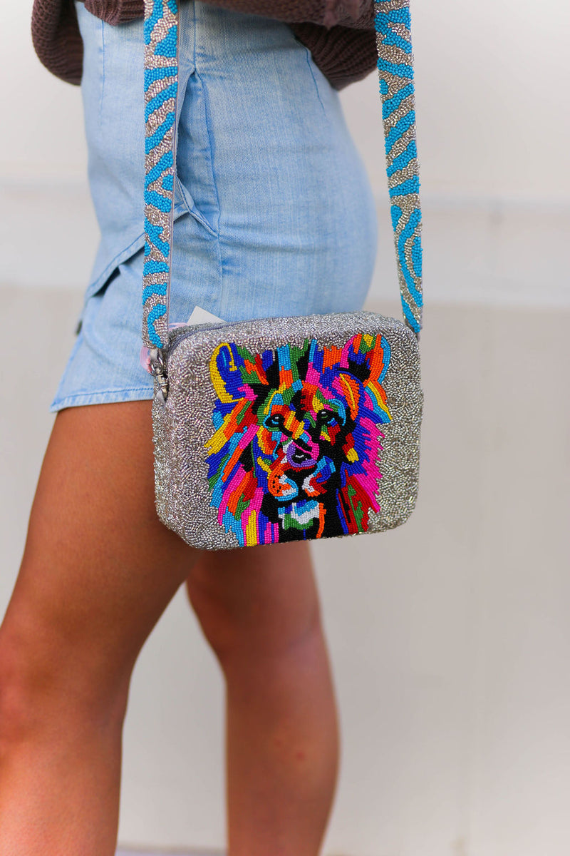 Tiana Beaded Box Purse - Rainbow Tiger - Shop Kendry Boutique– Kendry  Collection Boutique