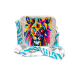Tiana Designs Beaded Box Purse - Rainbow Tiger - Shop Cute Hand Beaded Purses At Kendry Collection Boutique