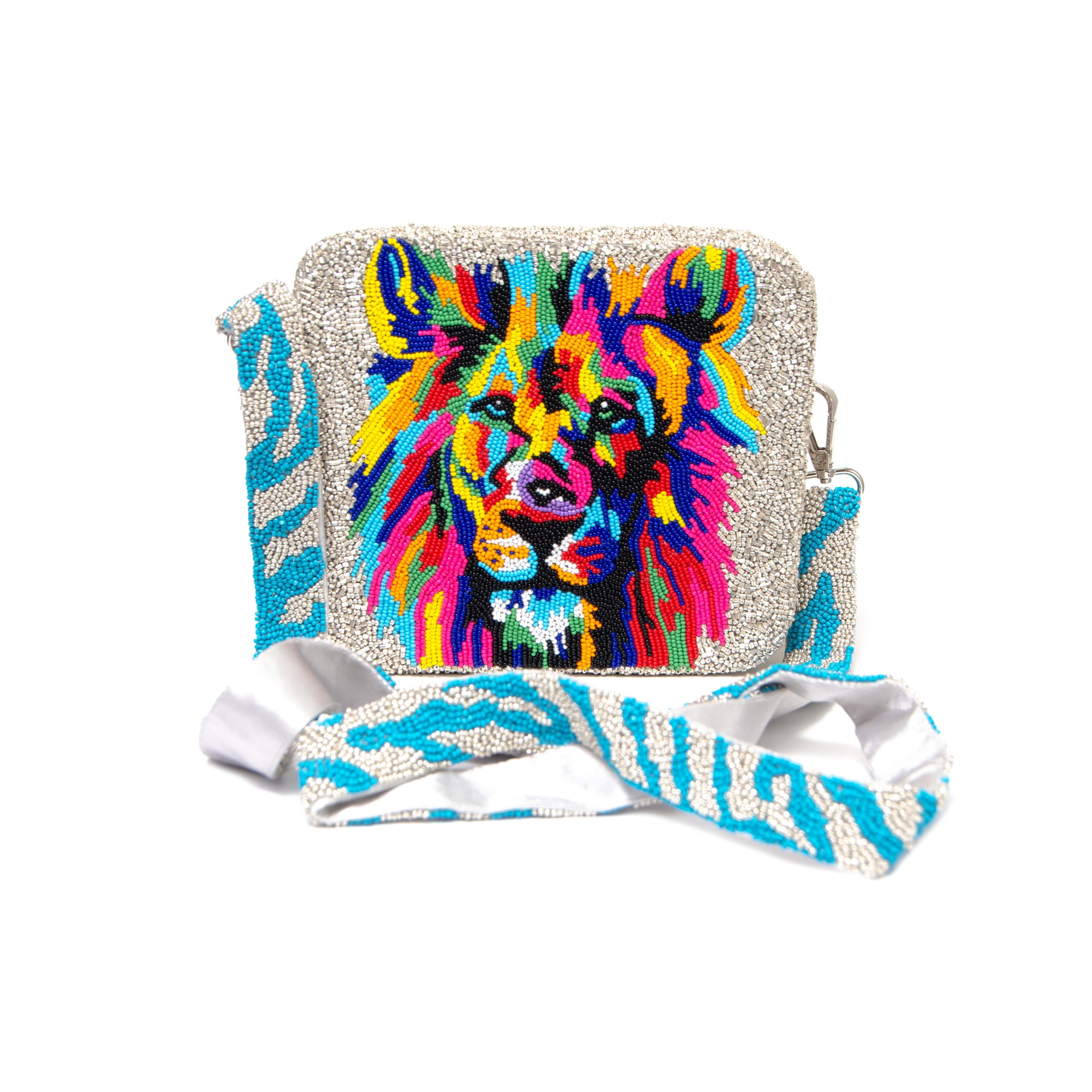 Tiana Beaded Box Purse - Rainbow Tiger - Shop Kendry Boutique– Kendry  Collection Boutique