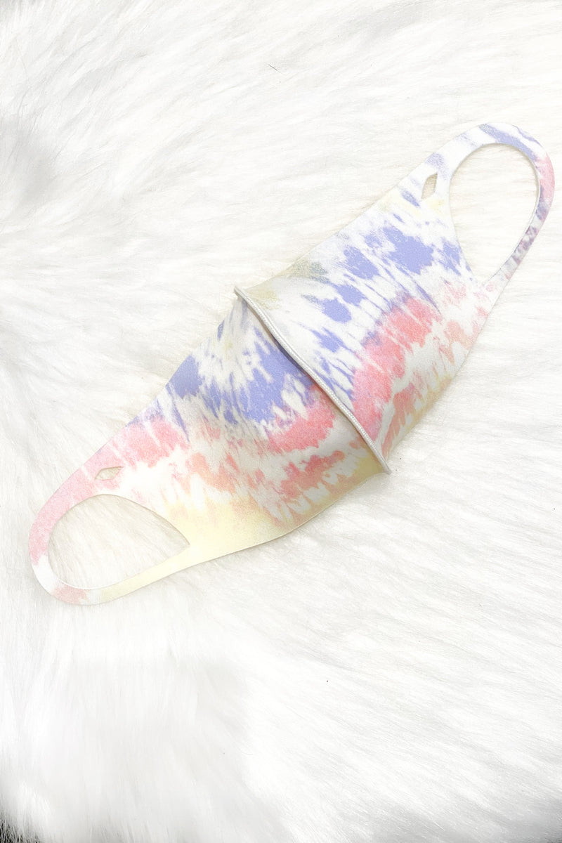 Tie Dye Mirawave Antibacterial Face Mask- Shop Kendry Collection Online Boutique 