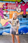 Tiger Lightning Bolt Acid Graphic Tee - Kendry Collection Boutique