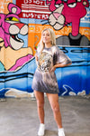 Tiger Lightning Bolt Acid Graphic Tee - Kendry Collection Boutique