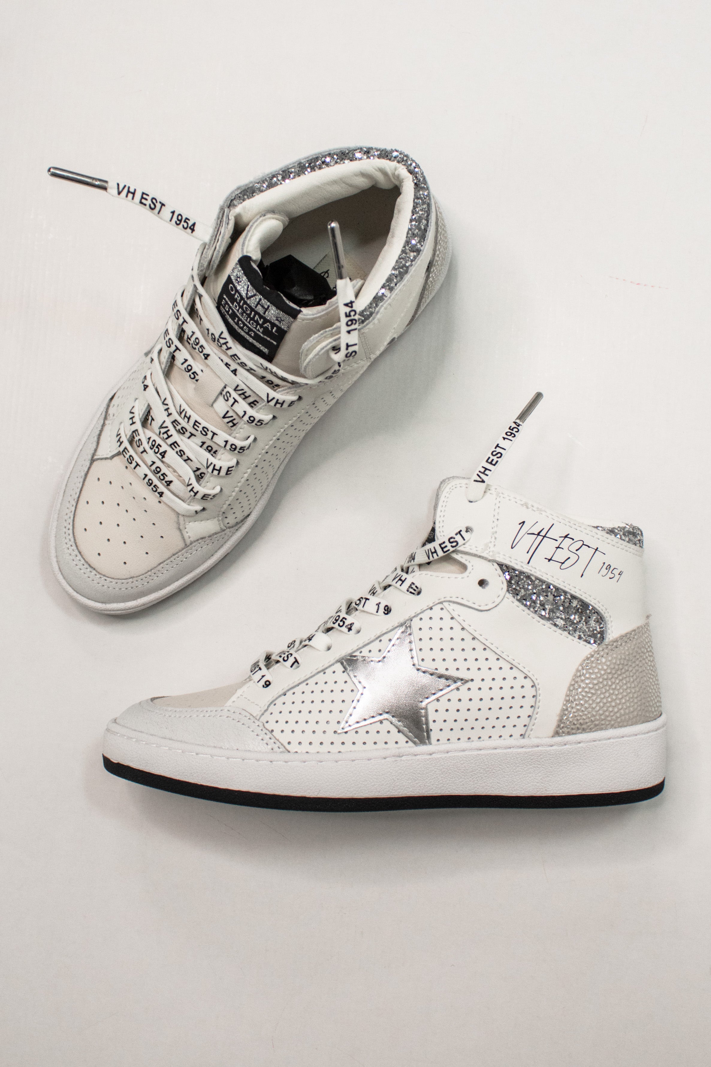 Silver star shoes deals