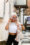 White Mesh Back Tie Athletic Crop Top - Shop Cute Styles From Kendry Collection Boutique