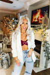 White Ruched Sleeve Blazer - Shop Kendry Collection Boutique