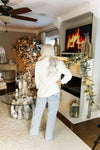 White Ruched Sleeve Blazer - Shop Kendry Collection Boutique