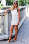 White Ruffle Tube Top - Shop Kendry Collection Boutique