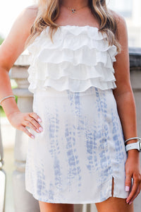 White Ruffle Tube Top - Shop Kendry Collection Boutique