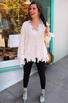 High Waisted Black Foil Faux Leather Leggings - Kendry Collection Boutique
