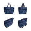 Santorini Blue Estelle Neoprene Cooler Tote