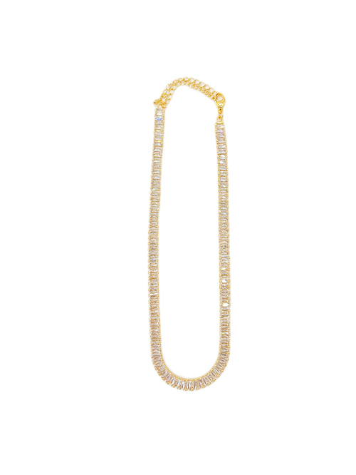 Lauren Kenzie Baguette Necklace
