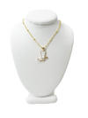 Lauren Kenzie Cowboy Boot Necklace