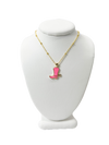 Lauren Kenzie Cowboy Boot Necklace