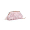 Rosalind Pink Fringe Evening Bag