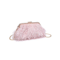 Rosalind Pink Fringe Evening Bag