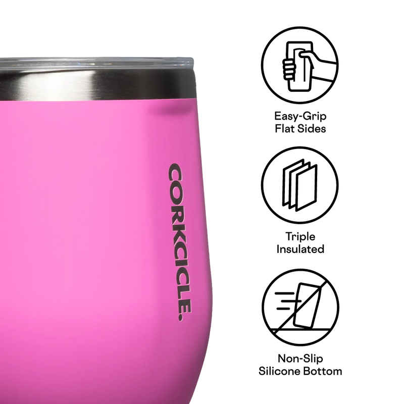 Miami Pink Stemless Tumbler