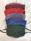 Rhinestone Mesh Face Mask With Backing
