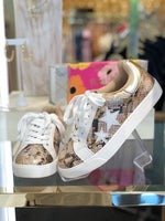 Snakeskin discount star sneakers