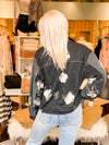 Charcoal Bleached Woven Jacket