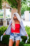 Red Smocked Tube Top - Shop Kendry Collection Boutique