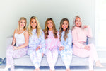 Pink Tie Dye Drawstring Cropped Hoodie - Kendry Collection Boutique