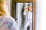 Blue And Pink Tie Dye Cropped Hoodie - Tie Dye Lounge Wear Jogger Set- Kendry Collection Boutique