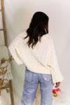 Cream Raglan Knit Sweater - Shop Kendry Collection Boutique
