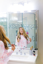 Pink Tie Dye Drawstring Jogger Pants