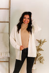 Cream Open Knit Cardigan - Shop Kendry Collection Boutique